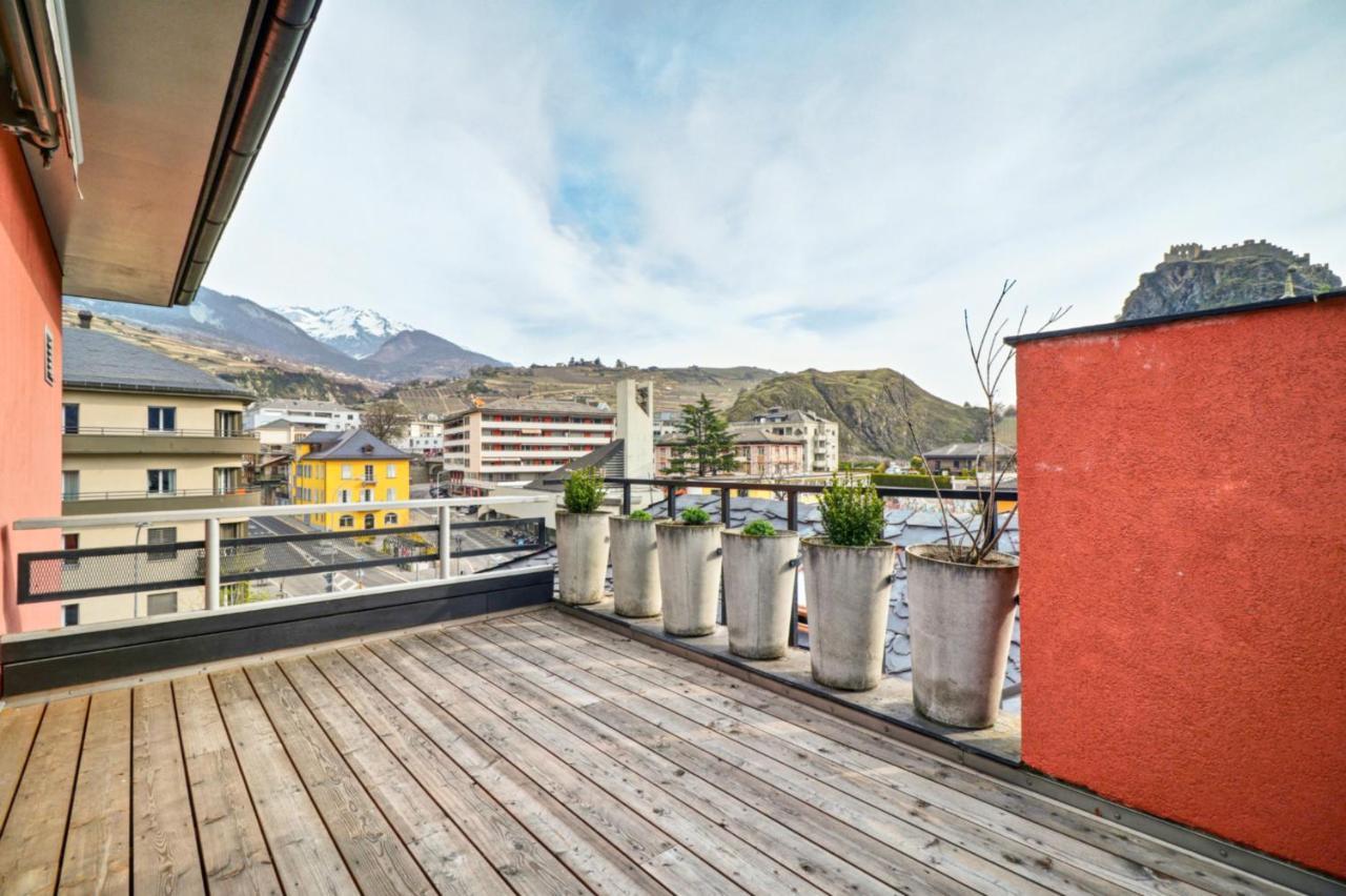 Duplex De Charme Au Coeur De La Vieille Ville De Сьйон Екстер'єр фото