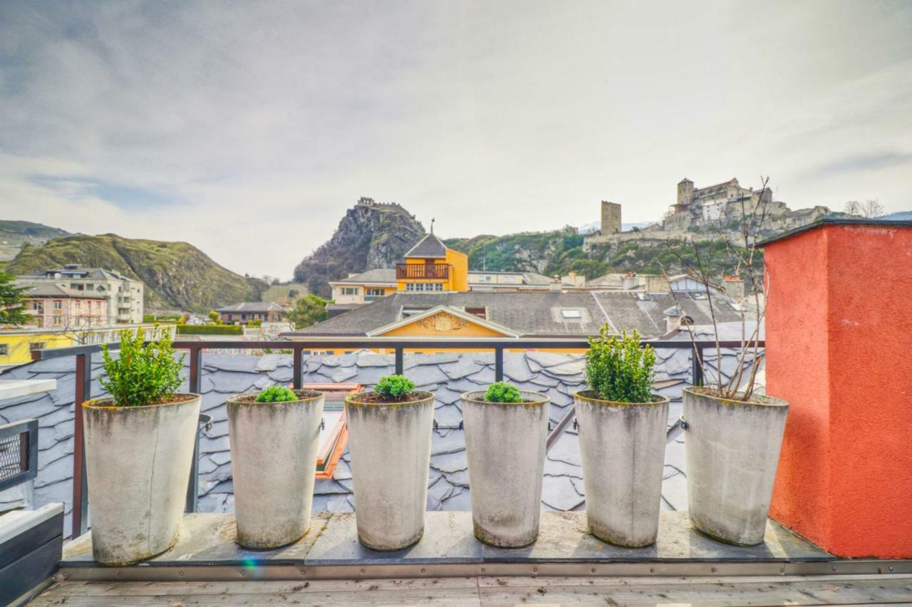 Duplex De Charme Au Coeur De La Vieille Ville De Сьйон Екстер'єр фото